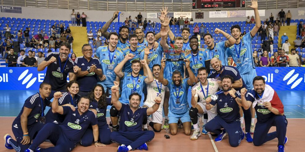 Sada Cruzeiro conquista Sul-Americano de Clubes de vôlei masculino