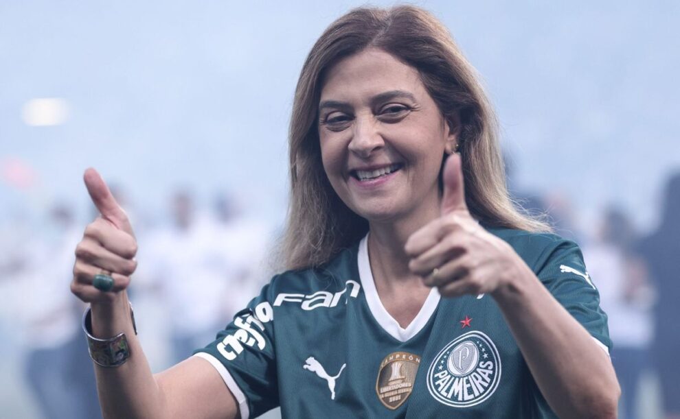 Leila Pereira quer mais um reforço chegando ao Palmeiras