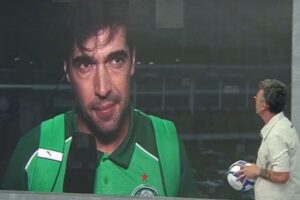 Abel Ferreira e Neto conversam ao vivo após título do Palmeiras no Campeonato Paulista; assista
