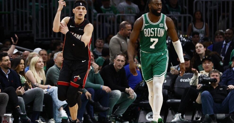 Miami Heat empata série contra o Boston Celtics nos playoffs da NBA