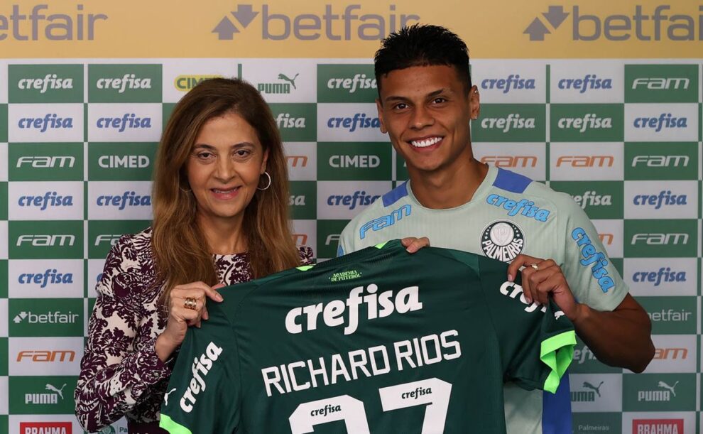 Palmeiras sinaliza proposta de R$ 10 milhões à vista para comprar percentual de Richard Ríos do Guarani