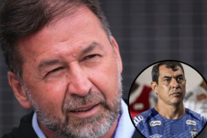 Presidente do Santos liga para Augusto Melo e avisa que Carille não vai para o Corinthians
