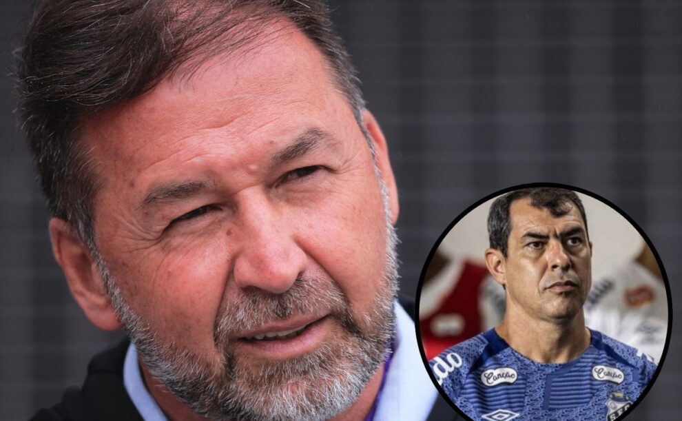 Presidente do Santos liga para Augusto Melo e avisa que Carille não vai para o Corinthians