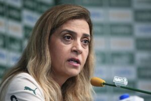 Leila Pereira encorajou João Gomes após discurso na CBF