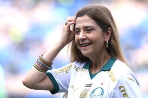 Presidente do Palmeiras, Leila Pereira se diz contra torcida única no futebol Paulista: "O espetáculo acontece"