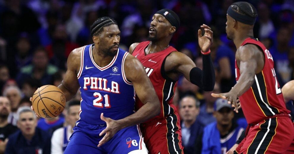 Philadelphia 76ers se garante nos playoffs da NBA ao vencer o Miami Heat, que encara o Chicago Bulls