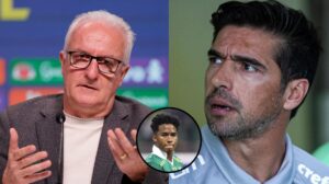 Dorival Júnior responde Abel Ferreira sobre ida de Endrick para a Disney: "É protagonista do Palmeiras"