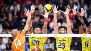 Brasil vence Holanda de virada na Liga das Nações de Vôlei Masculino