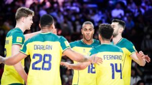 Definidos os adversários do Brasil no vôlei masculino em Paris 2024