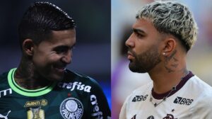 Palmeiras e Flamengo analisam troca de Dudu e Gabigol