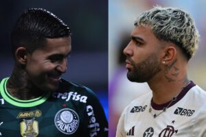 Palmeiras e Flamengo analisam troca de Dudu e Gabigol