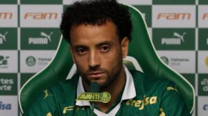 Felipe Anderson elogia Estevão em sua chegada no Palmeiras