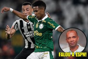 Pai de Estevão deixa CT do Palmeiras e revela sua situação médica; ausência na Libertadores é descartada