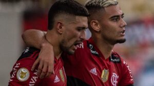 Polêmica com Andreas Pereira: Arrascaeta responde ex-Flamengo