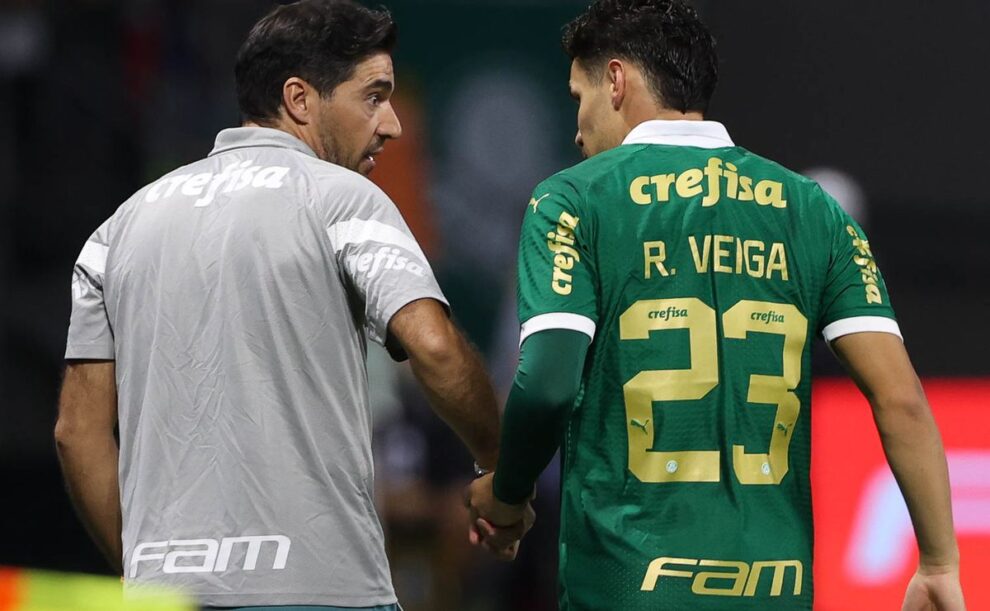 Abel Ferreira conversa com Raphael Veiga de última hora e decide time contra Tite