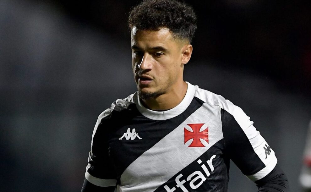 Coutinho vai desfalcar o Vasco por quatro semanas