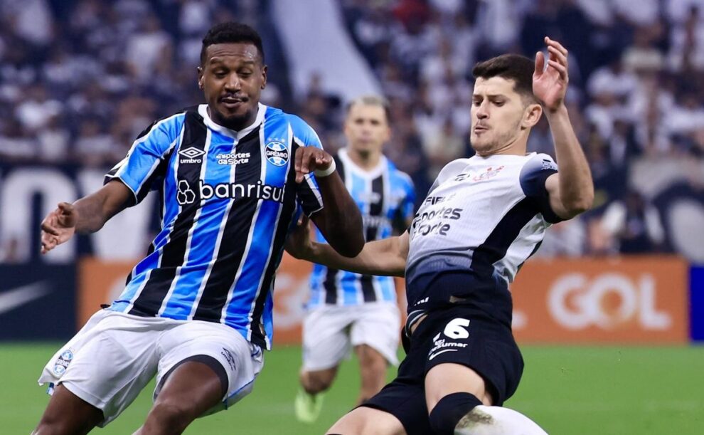 Em jogo sem criatividade Corinthians e Grêmio empatam pelas oitavas da Copa do Brasil