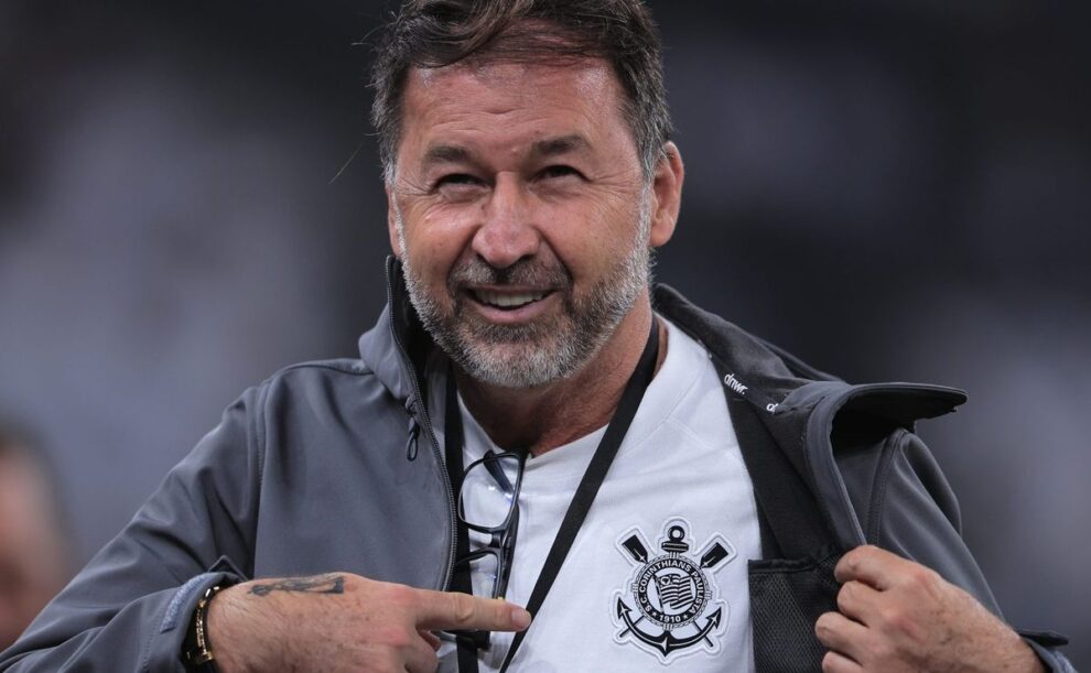 Area é o novo patrocinador do Corinthians, de Augusto Melo, até o final de 2025