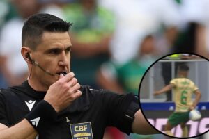 CBF divulga áudio do VAR e nega pênalti em Vasco x Palmeiras