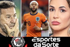 Esportes da Sorte é investigada e negócio de Memphis Depay com Corinthians de Augusto Melo trava 