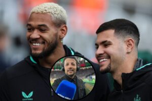 Joelinton diz que admira o Palmeiras de Abel a André Hernan