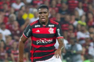 Jogada de Evertton Araújo no segundo gol do Flamengo é elogiada